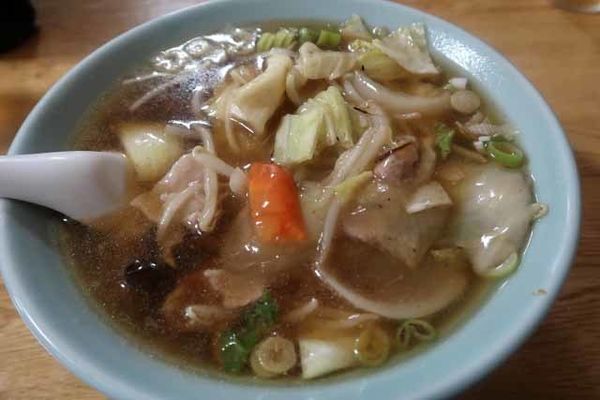 「チャンポン 800円」@らーめん亭 朝日山の写真