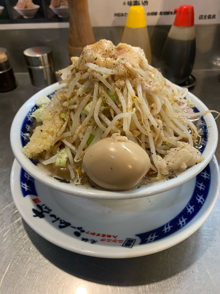 「小　豚　味玉」@ラーメン大 下高井戸店の写真