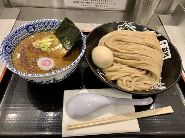 「半熟味玉濃厚つけめん(大)1190円」@松戸富田麺絆の写真