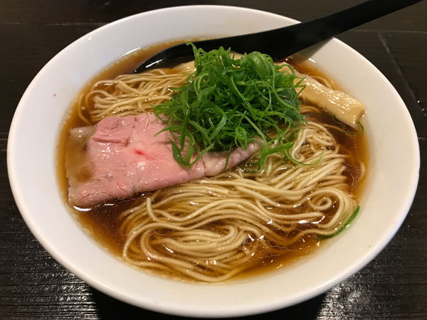 「中華そば 醤油　800円」@中華そば 向日葵の写真