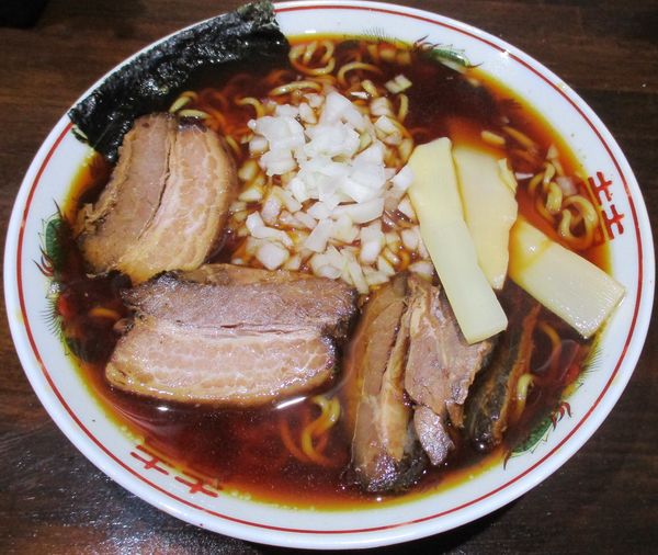 「元祖竹岡式ラーメン　880円」@元祖竹岡式ラーメン 竹福の写真