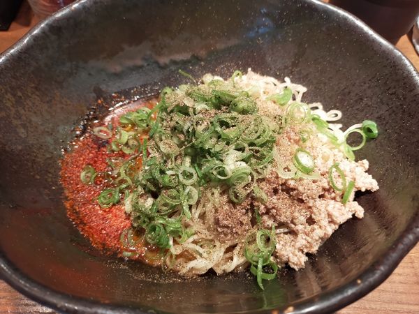 「汁なし担々麺」@汁なし担担麺専門 キング軒 神田スタンドの写真