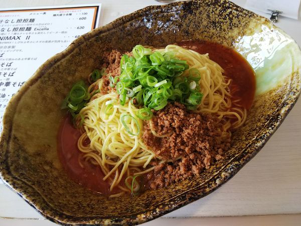 「汁なし担担麺 Exella(エクセラ) (麺大盛り)」@中華そば くにまつ 松本店の写真