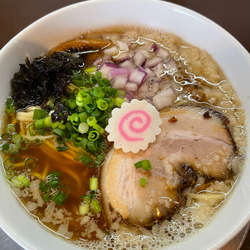 焼きあご背脂中華そば