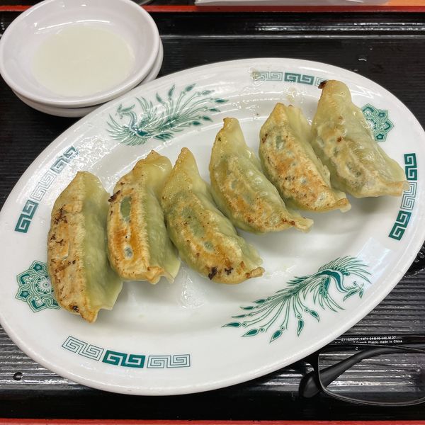 「バジル餃子」@日高屋 鶴見シークレイン店の写真