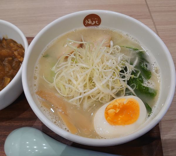 「鶏白湯麺(740円)」@らーめん 福よしの写真