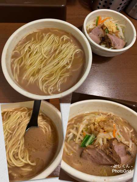 「らーめん（スタベジ）」@麺処 一笑の写真