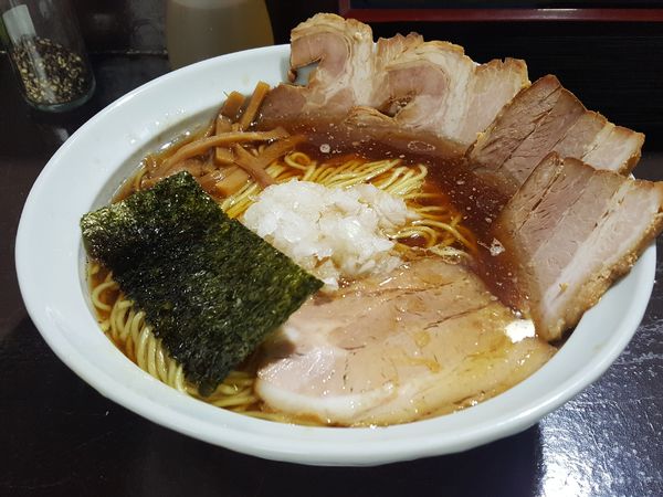 「バラチャーシュー麺 大盛 ￥980」@中華そば 弥栄の写真