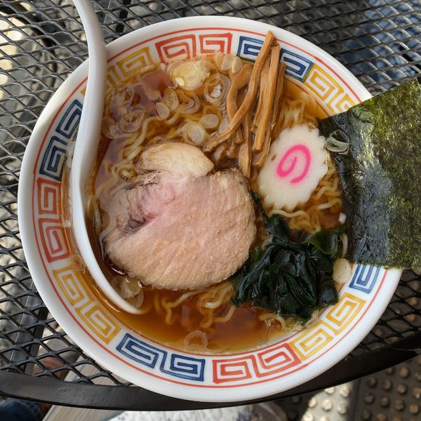 「昭和の中華そば650円」@拉麺 時代遅れの写真