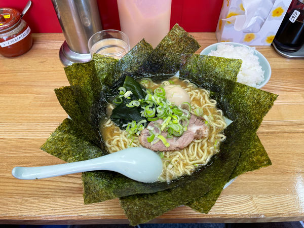 「ラーメン+のり」@ラーメンショップ 堀切店の写真