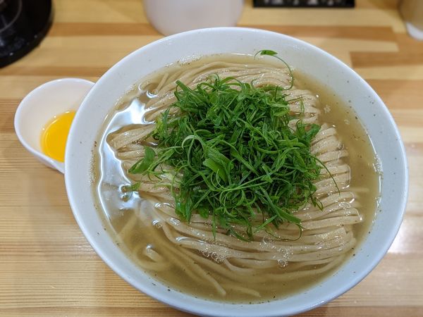 「限定ひやきり大盛ネギ盛り」@らーめん 桐麺 本店の写真