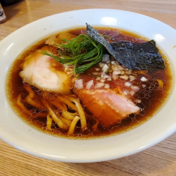 「醤油ラーメン(¥850)」@麺屋 でこぼこの写真