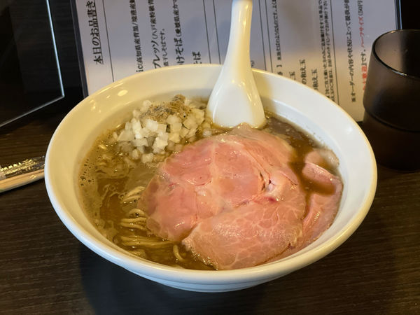 「プレミアムニボプレッソ」@灰汁中華 丿貫 福富町本店の写真