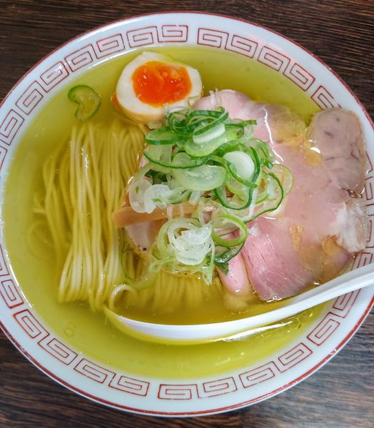 「塩らぁ麺 800円 チャーシュー丼 350円」@らぁ麺 大金星の写真