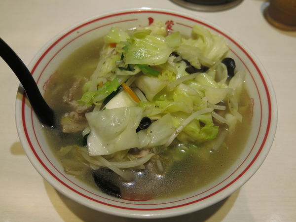 「塩タンメン＋野菜大盛：770円＋70円」@蒙古タンメン 中本 御徒町店の写真