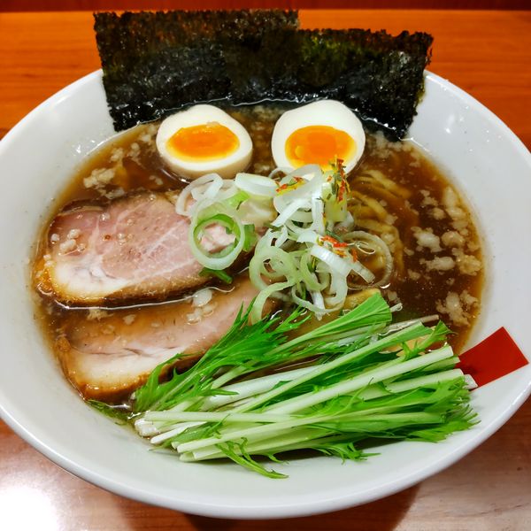 「東京駅あさりだし中華そば（￥860）※」@東京の中華そば ちよがみの写真