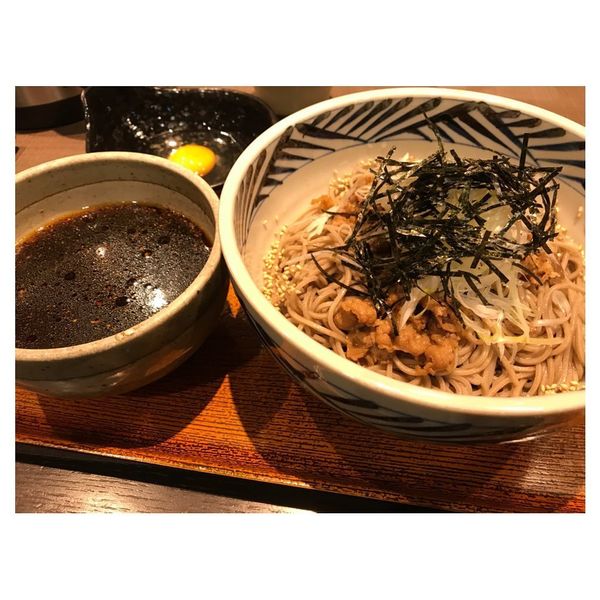 「旨辛　牛肉蕎麦」@おらが蕎麦 岐阜アスティ店の写真