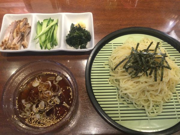「ざる中華・醤油味(¥630)」@麺 鶴亀屋の写真