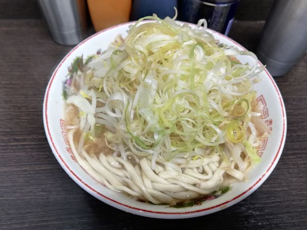 「ラーメン+味ネギ」@ラーメン二郎 川越店の写真