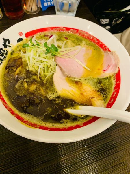 「濃厚牡蠣そば」@麺や でこの写真