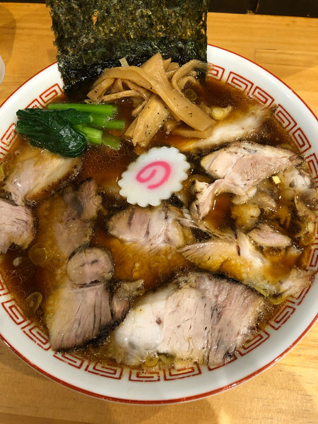 「しょうゆちゃーしゅーめん」@柳麺かいとの写真