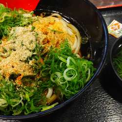 ぶっかけうどん冷大300円（木曜日男性大盛り無料）