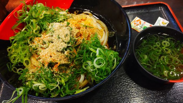 「ぶっかけうどん冷大300円（木曜日男性大盛り無料）」@伊予製麺 ロックタウン野田店の写真