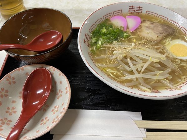 「味噌中華そば」@福美食堂の写真