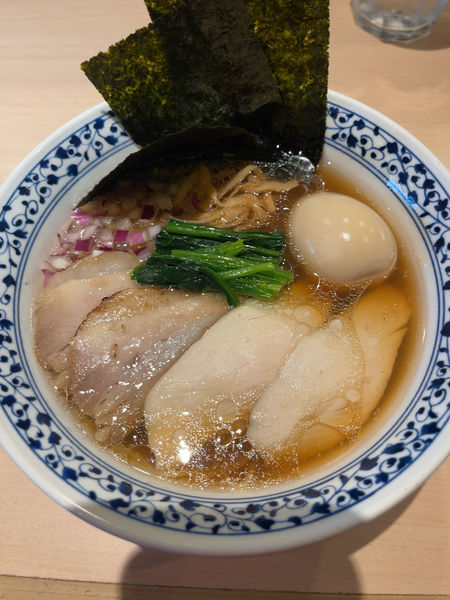 「特製貝だし醤油」@貝出汁中華そば 麺匠遊やの写真