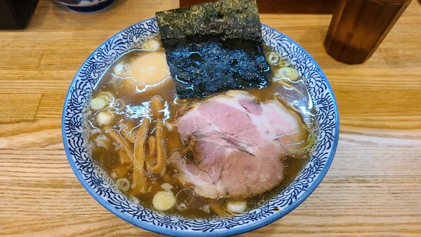 「煮玉子そば」@中華そば専門 とんちぼの写真