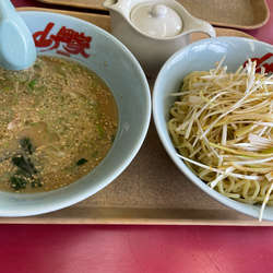 つけ麺醤油&ネギトッピング