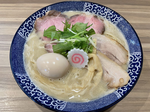 「特製鳥そば1100円+大盛り120円」@鳥そば 真屋の写真