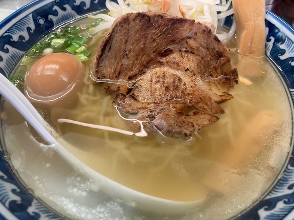 「ガーリック昭和(大)＋味玉(サービス)」@昭和の写真