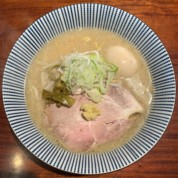 「味玉味噌」@灼味噌らーめん 八堂八の写真