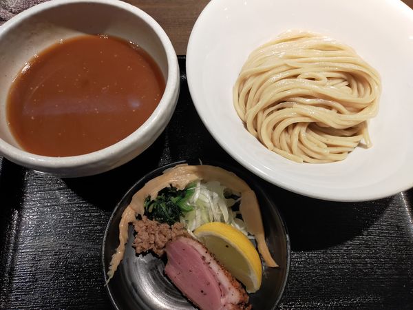 「鴨白湯つけ麺」@鴨出汁中華蕎麦 麺屋yoshikiの写真