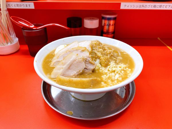 「ミニブタ:880円、クリームチーズ:100円」@ハナイロモ麺 吉祥寺本店の写真
