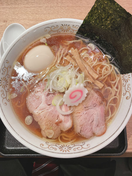 「中華そば大盛」@中華そば 勝本の写真