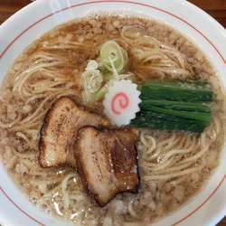 背脂入り煮干中華そば