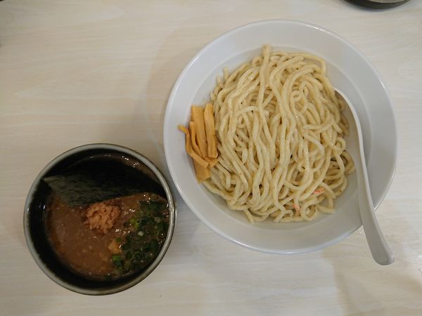 「海老つけ麺」@EBIKURA 渋谷店の写真