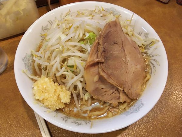 「ラーメン(そのまま) 730円」@ラーメン 一文路の写真