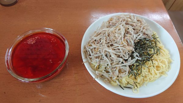 「もやしつけタンタン麺(２玉)辛め」@はらだの写真