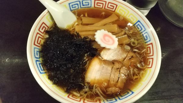 「焼ダシ中華そば（ゲリラ限定）950円」@づゅる麺 池田の写真