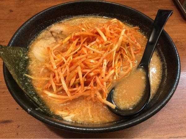 「味噌辛ねぎ」@らーめん五衛門 浦安店の写真