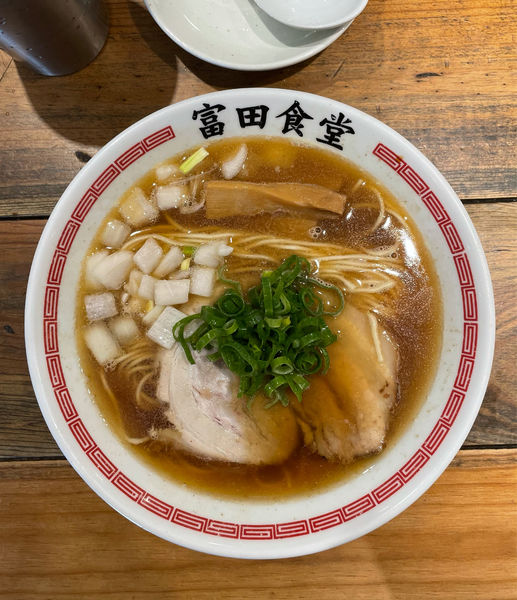 「煮干そば」@松戸中華そば 富田食堂の写真