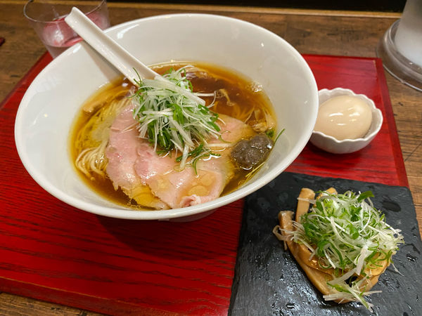 「味玉醤油蕎麦　支那竹」@神保町黒須の写真