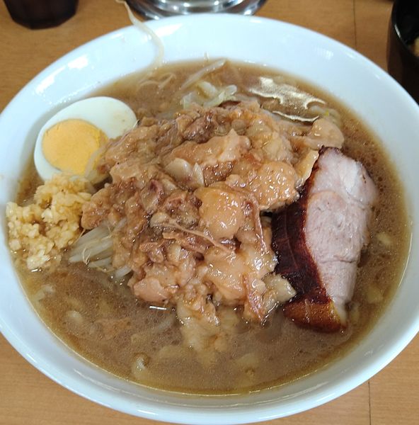 「らーめん小＋極旨アブラ」@たかふじの写真