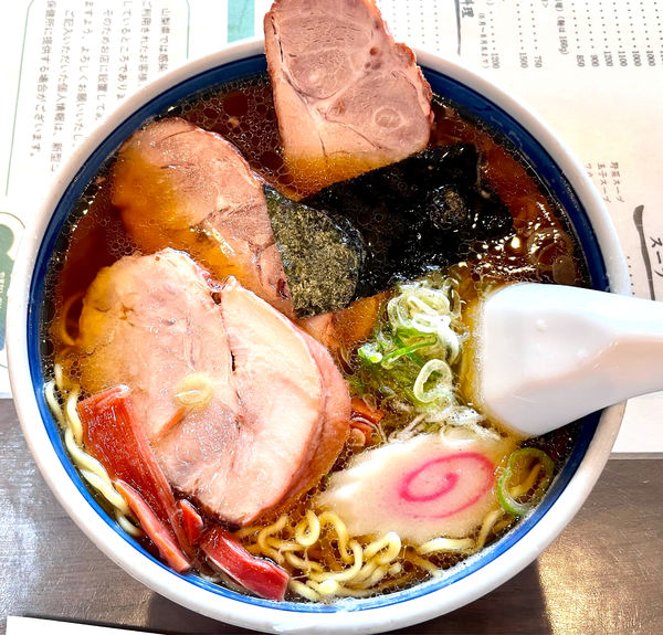 「チャーシュー麺1100円」@蓬来軒 本店の写真