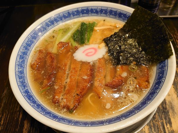 「パーコ麺 薄口醤油味」@くじら軒 横浜本店の写真