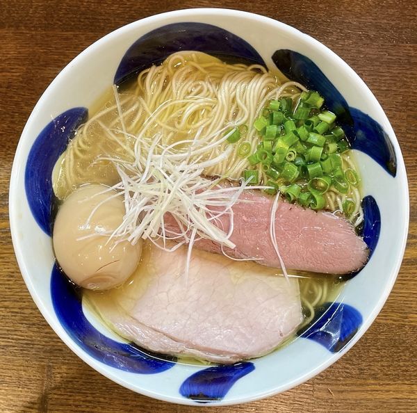 「味玉塩 ＋ 味付き替え玉」@yagu-noodleの写真