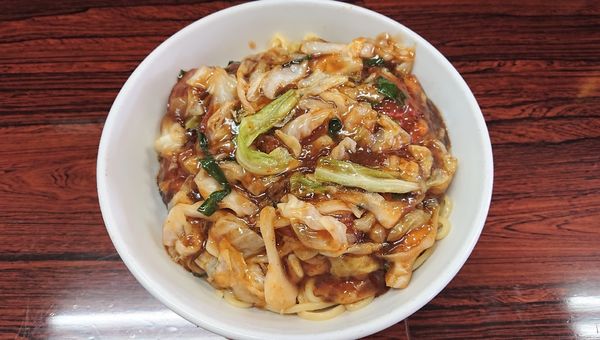 「冷し麺ダブル   800円」@スタミナラーメン じゅんちゃんの写真